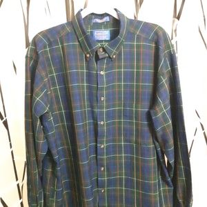 Pendleton Long Sleeve Button Down Flannel Shirt